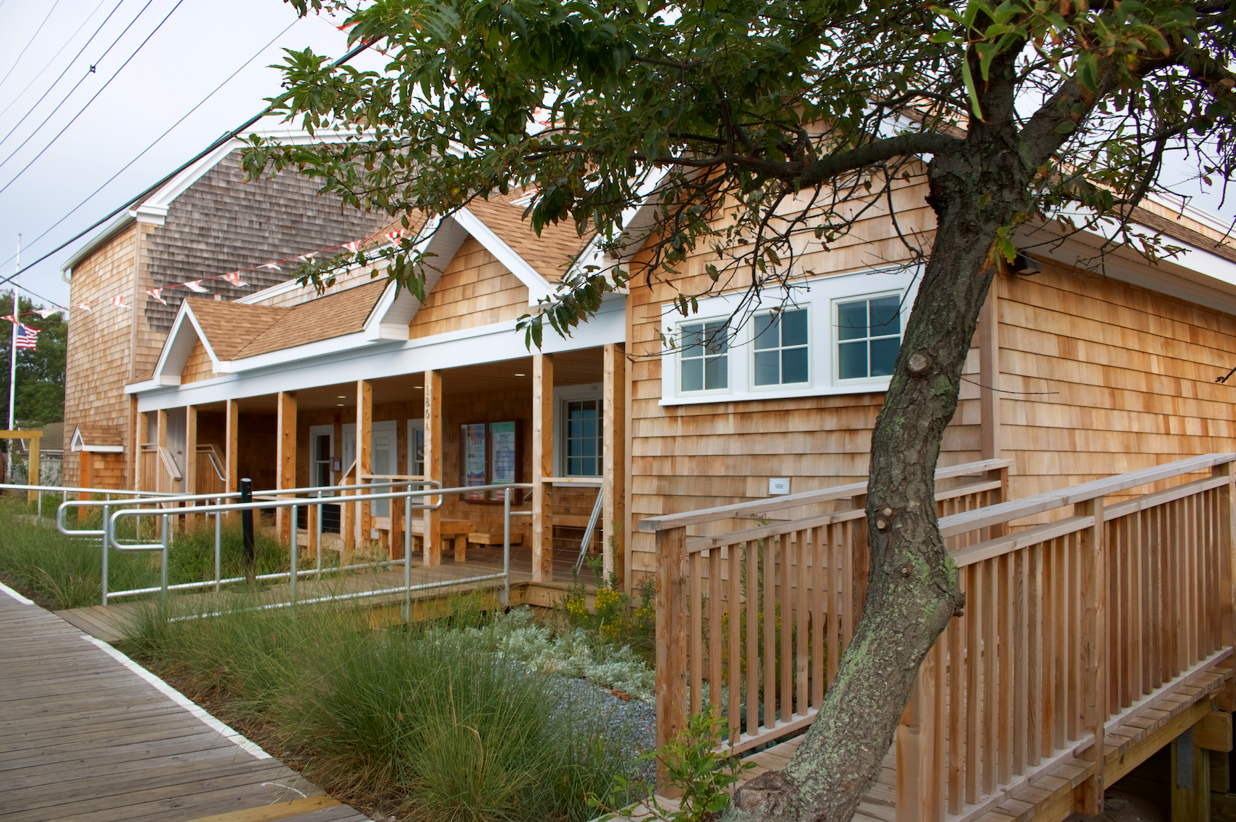 exterior of Cherry Grove Community House and Theater