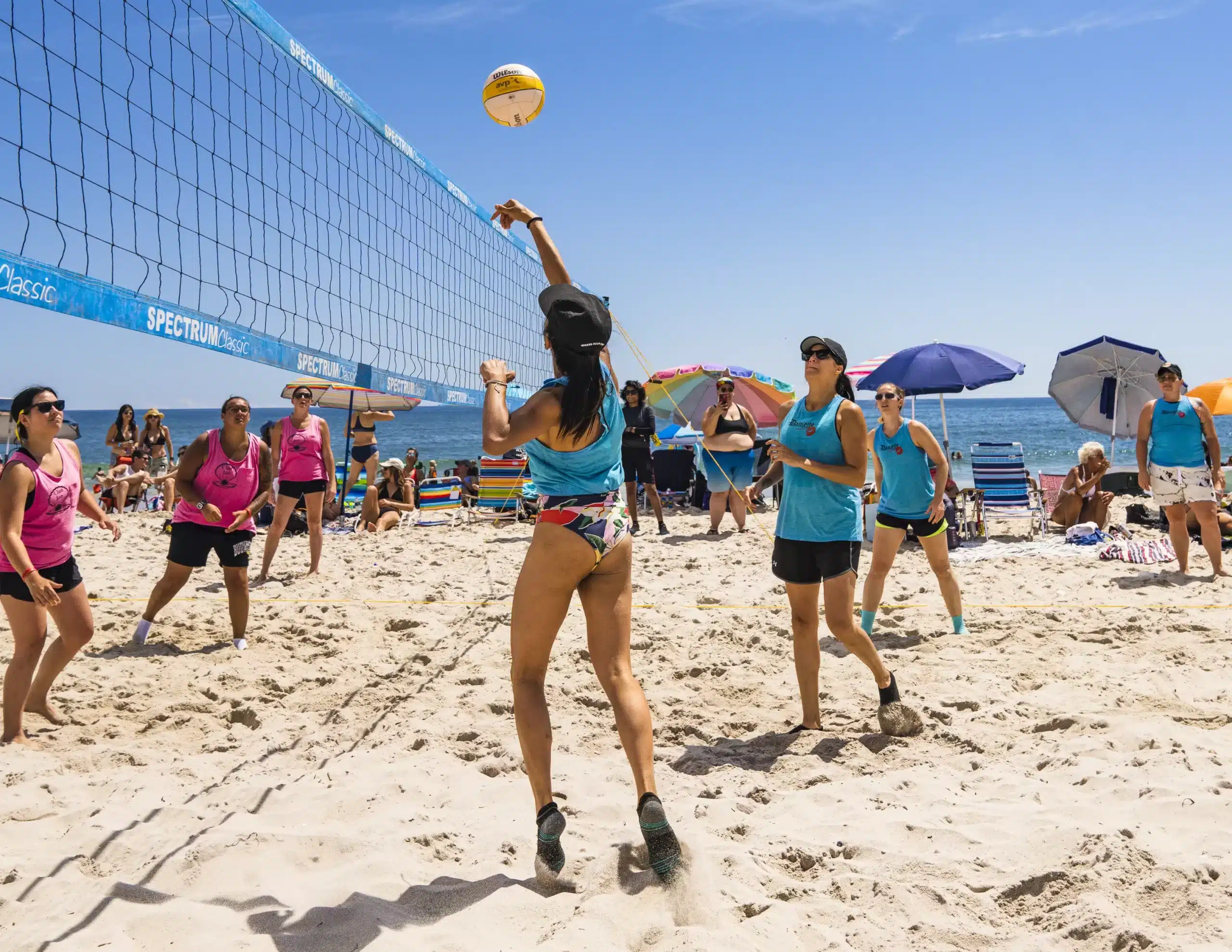 Lezvolley Beach Volleyball Tournament in Cherry Grove Fire Island